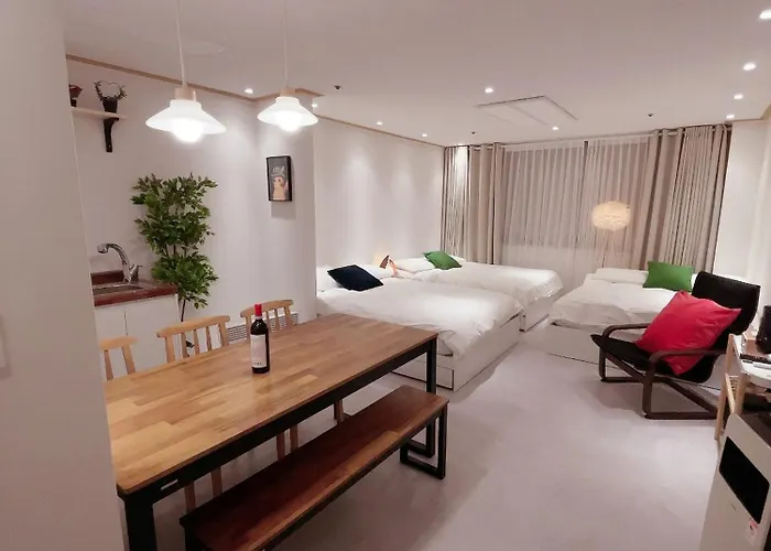 New Open Hongdae Tiger House Appartement *