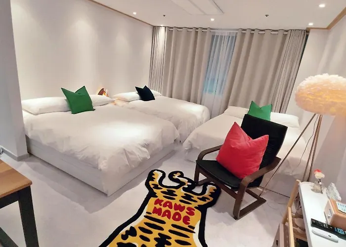 New Open Hongdae Tiger House Appartement